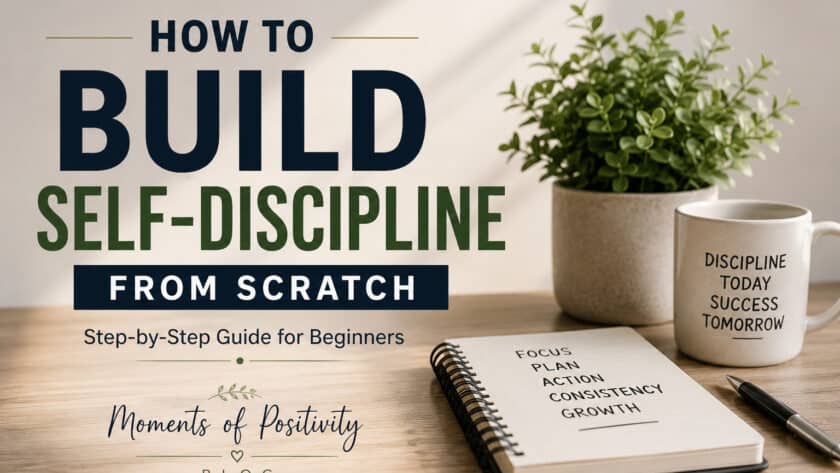 Guide to building self-discipline from scratch with tips and strategies for beginners.