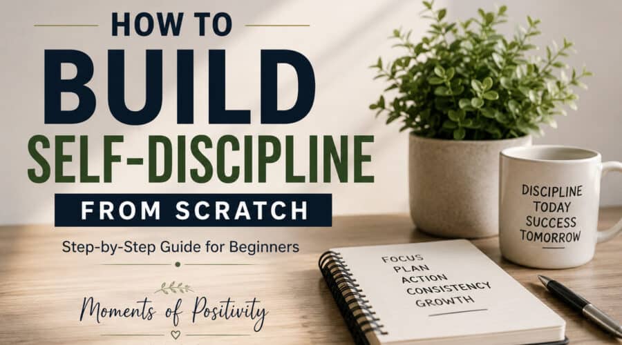 Guide to building self-discipline from scratch with tips and strategies for beginners.